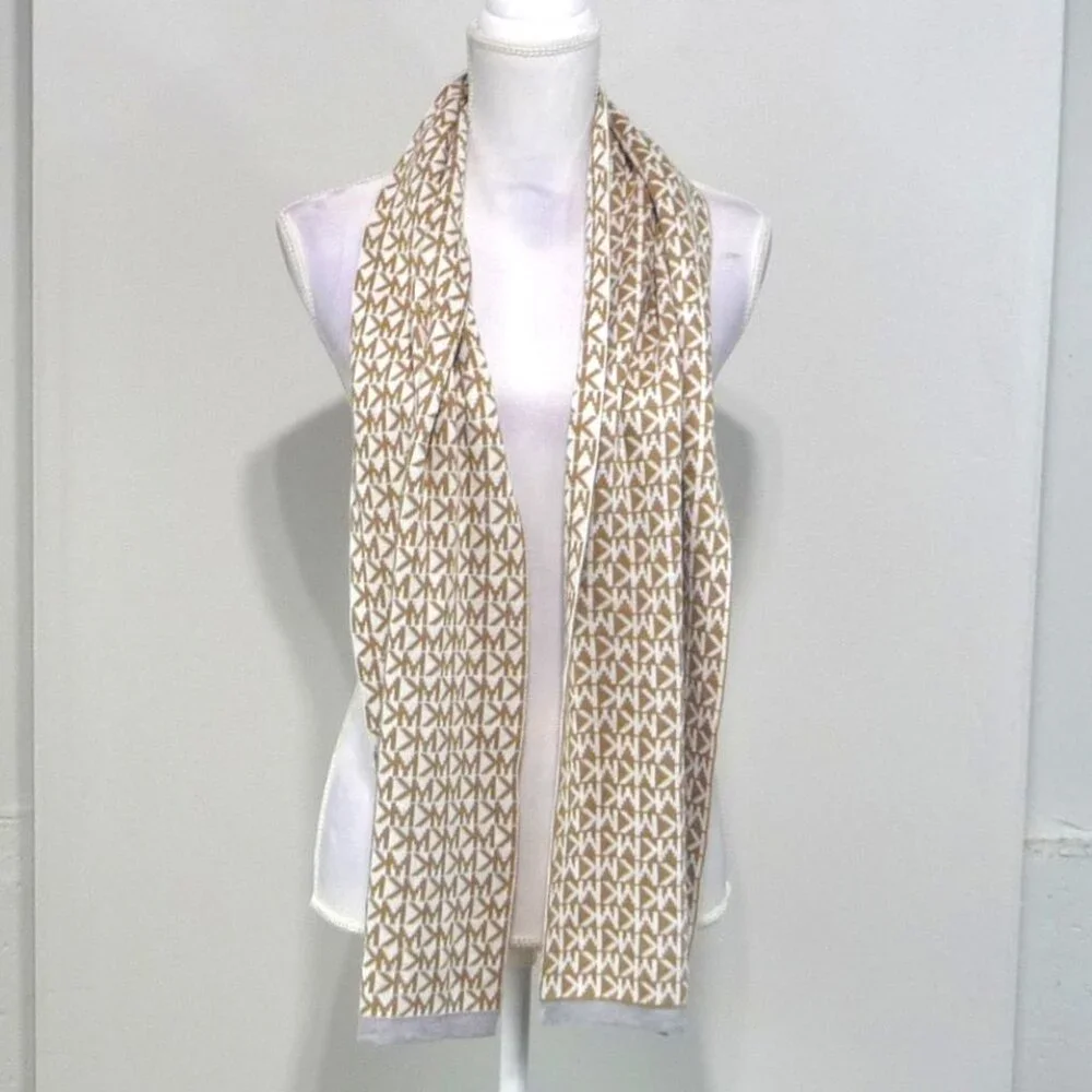 MICHAEL MICHAEL KORS LOGO SCARF